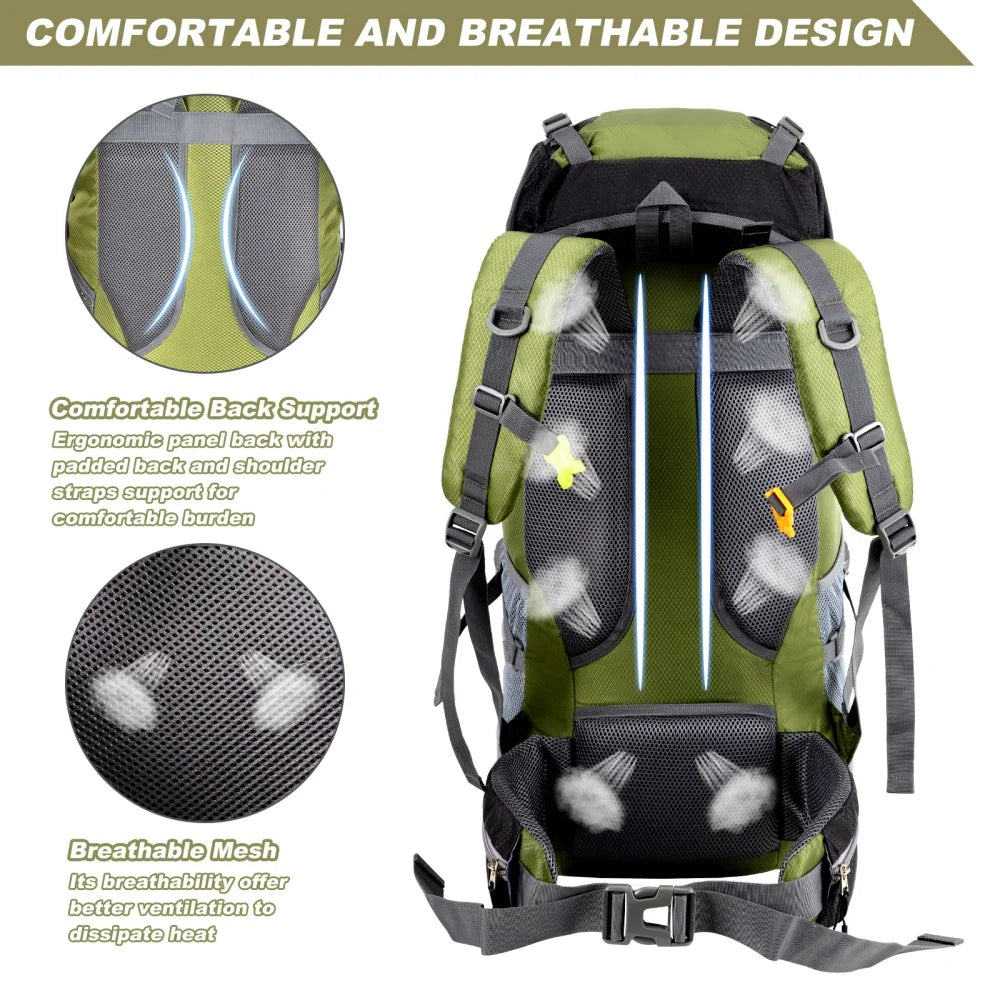 Night Cat Lightweight Hiking Backpack For Outdoor Camping