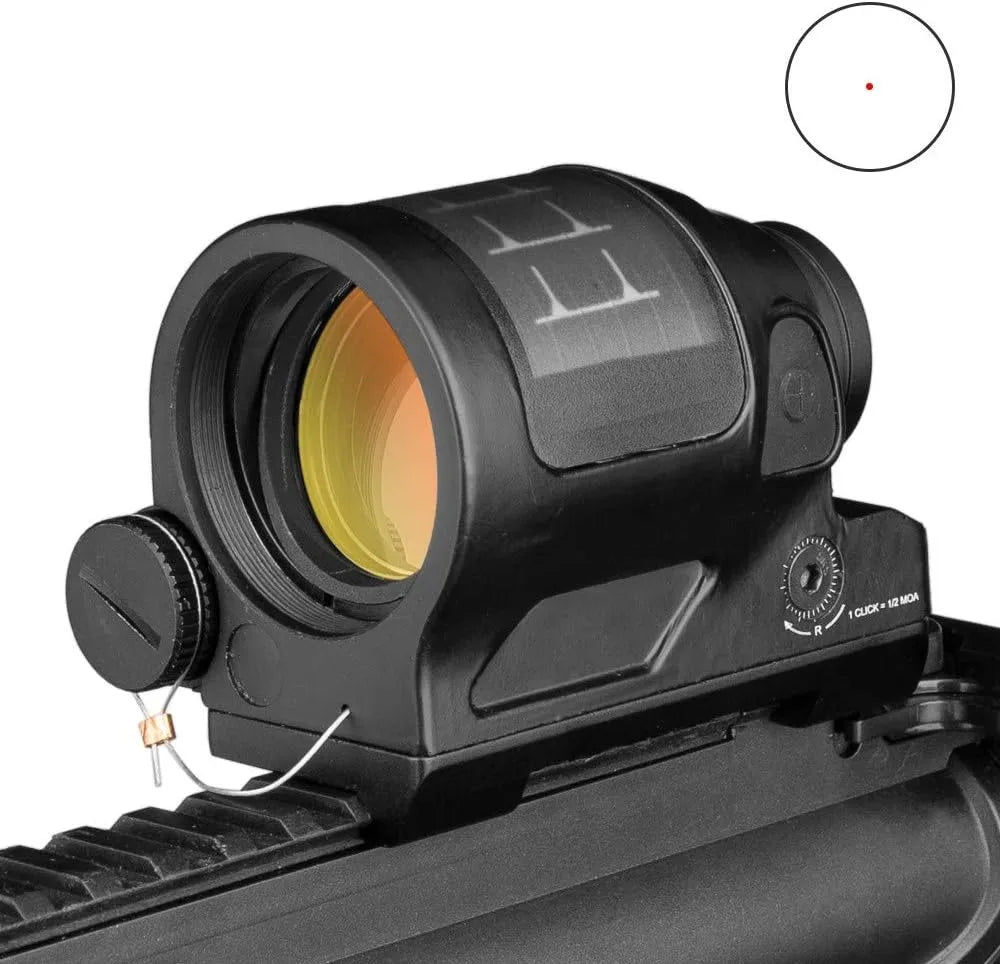 Nabila Solar Powered Reflex Red Dot Sight For Hunting