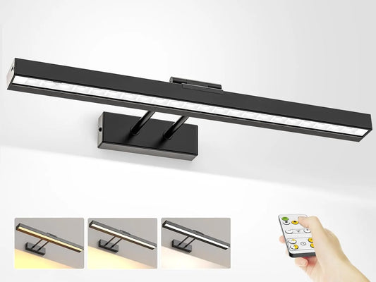 PRTILOUD Wireless Dimmable Picture Light With Remote