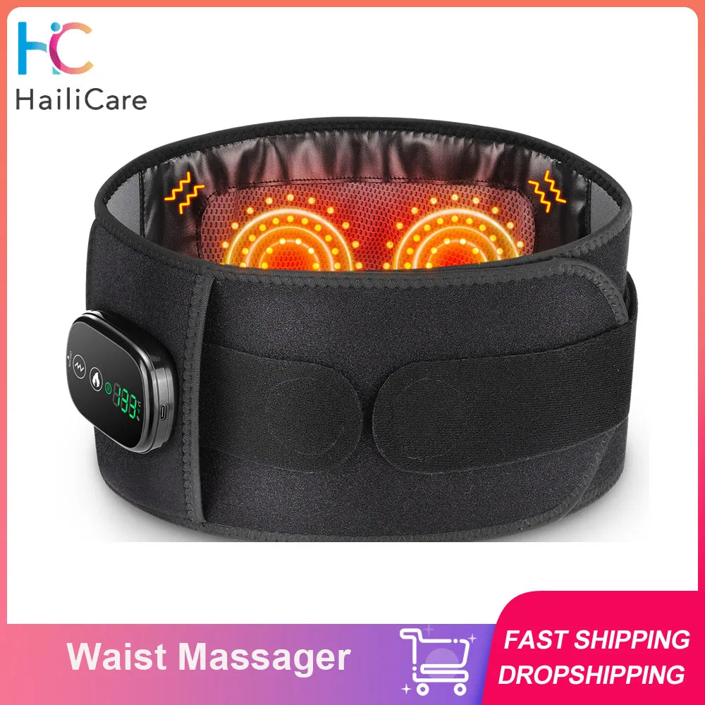 Hailicare Heated Lumbar Support Belt With Vibration