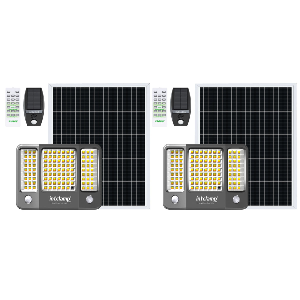 Intelamp Outdoor Solar Flood Light