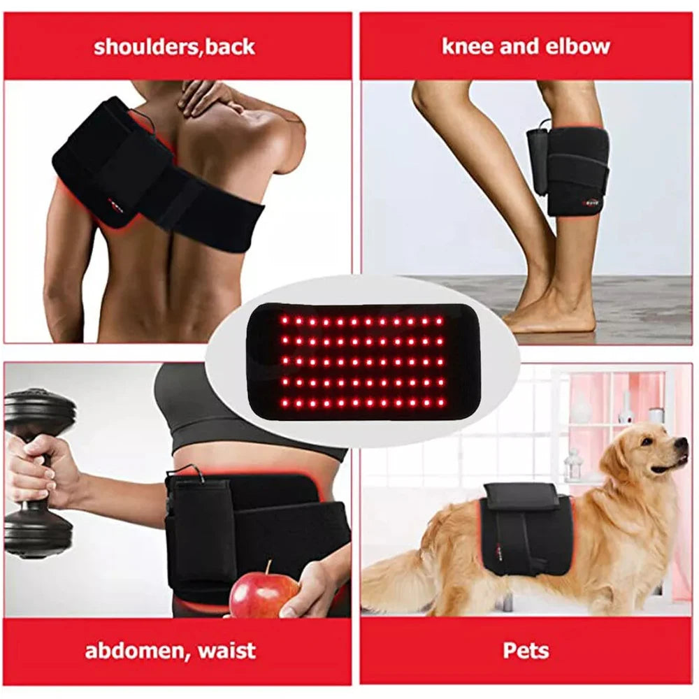 Portable Infrared LED Heat Pad For Full Body Relief