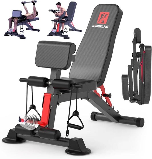 Multifunctional Foldable Weight Bench For Home Gym