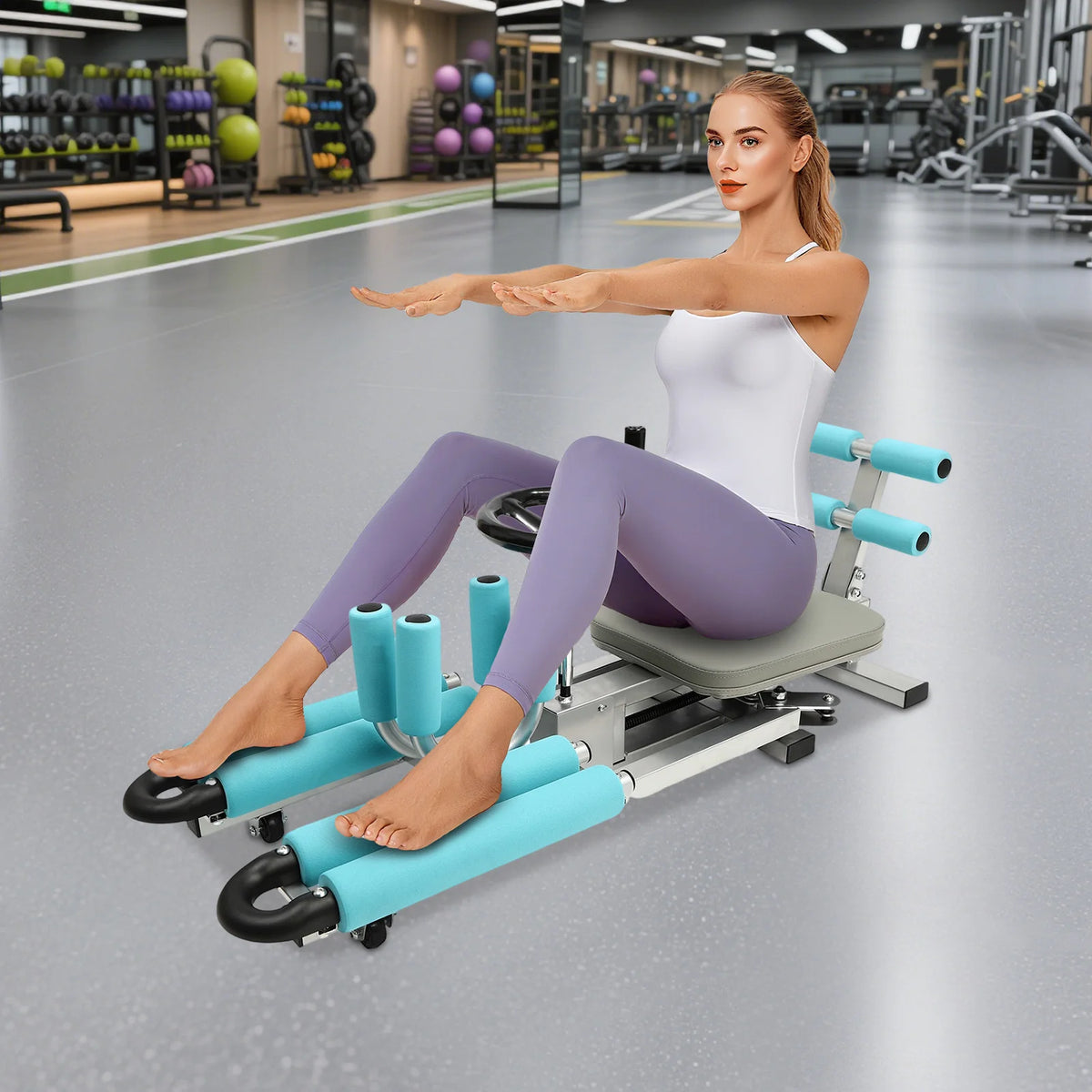 Adjustable Leg Stretcher Machine For Flexibility Training