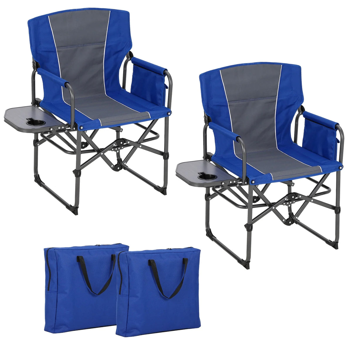 HiMISS Heavy Duty Folding Director Camping Chair