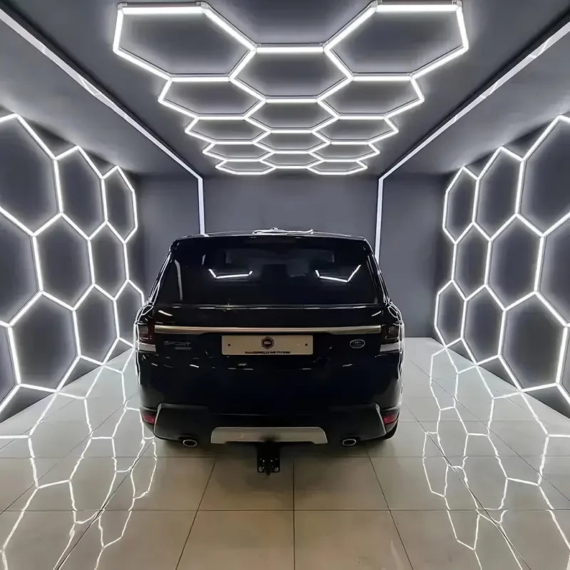 BSK BESTKA Hexagon LED Garage Shop Light