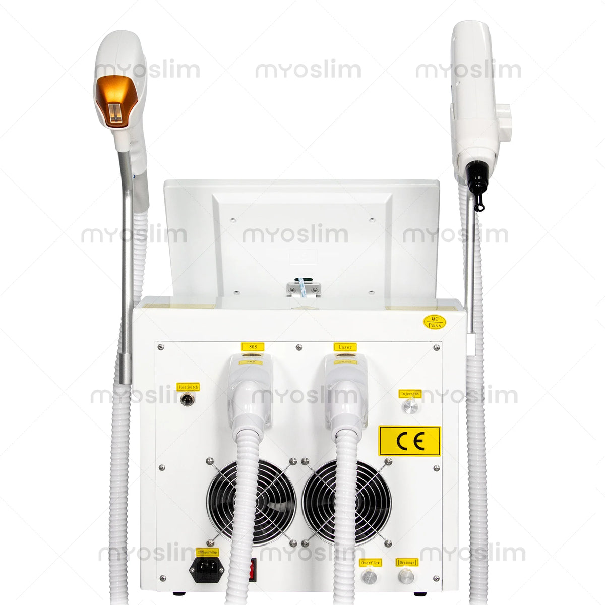 2In1 Soprano Titanium Ice Platinum FAC 6 Wavelength Diode Laser 808+Picosecond Painless Permanent Hair Removal Tattoo Removal