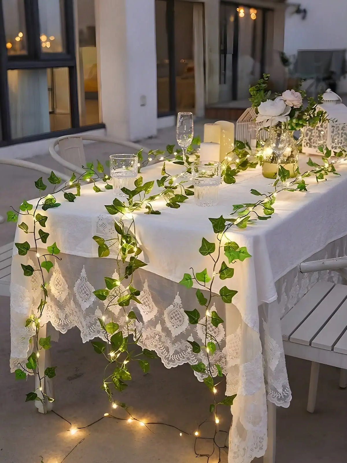 Battery Powered Led Ivy Vine Lights For Home Decor