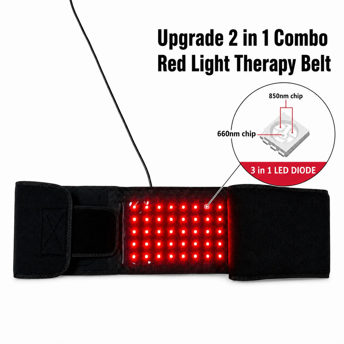 Red Light Therapy Belt For Muscle Relaxation