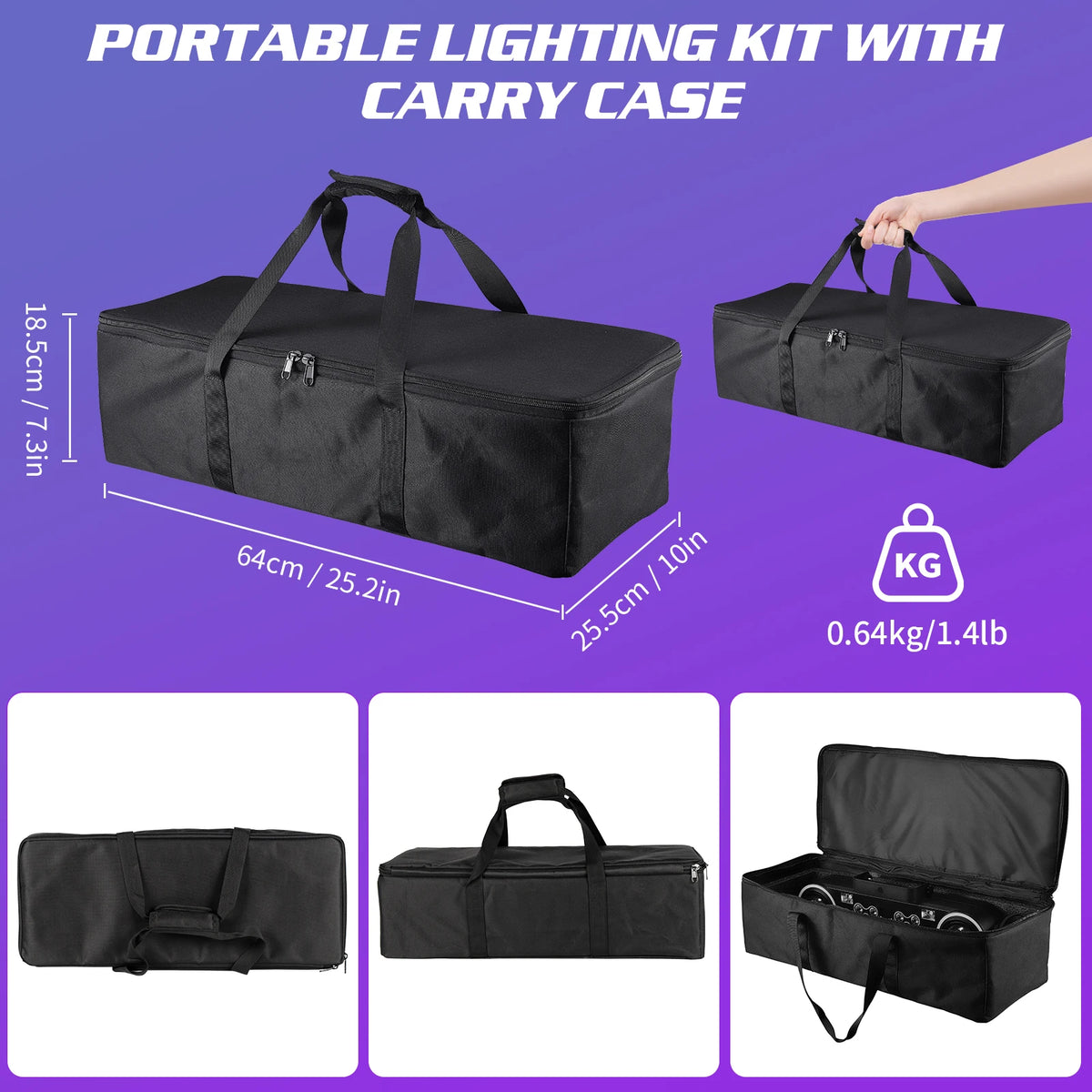 Somspot 7In1 RGBW LED Stage Light With Remote And Stand