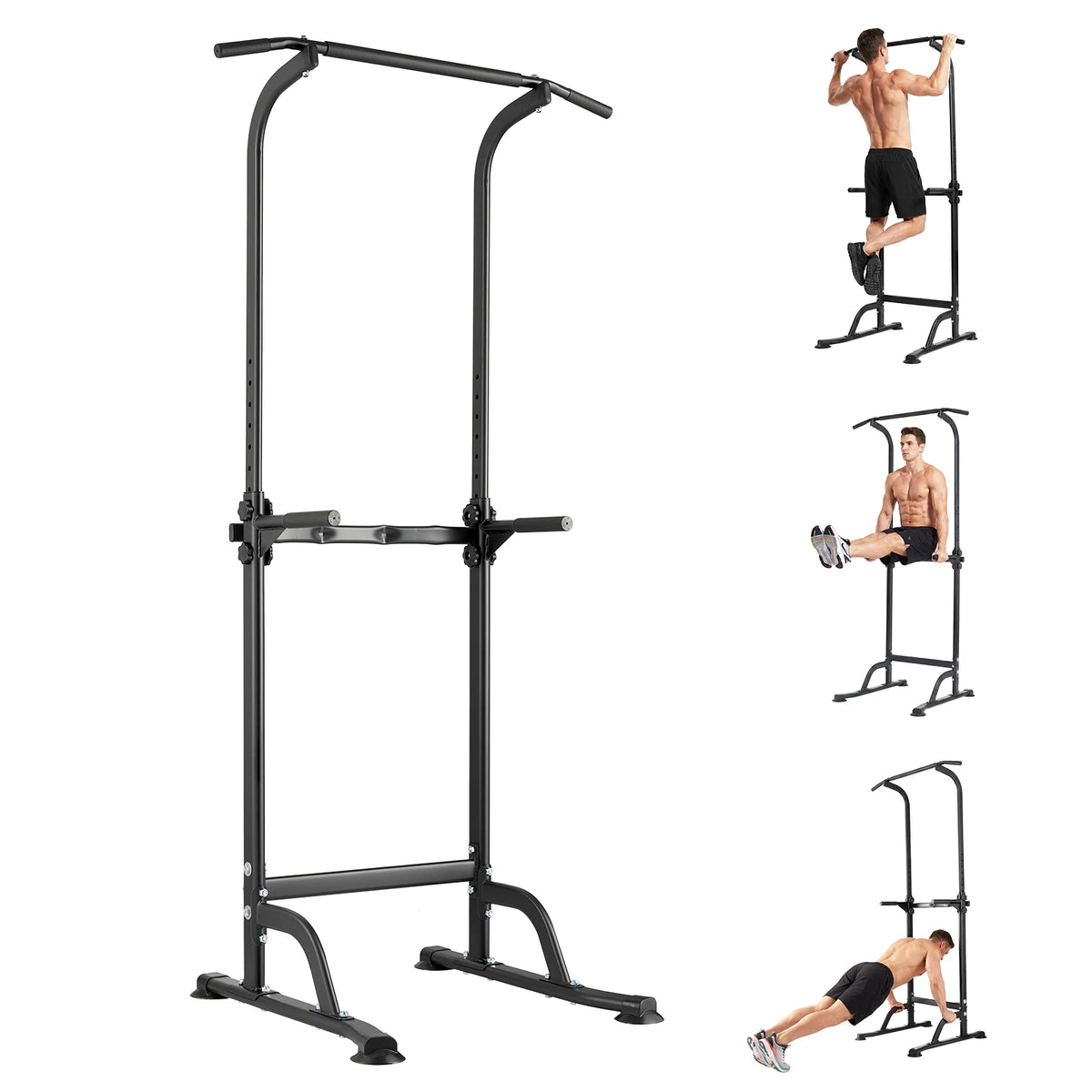 Heavy Duty Power Tower With Adjustable Dip Station