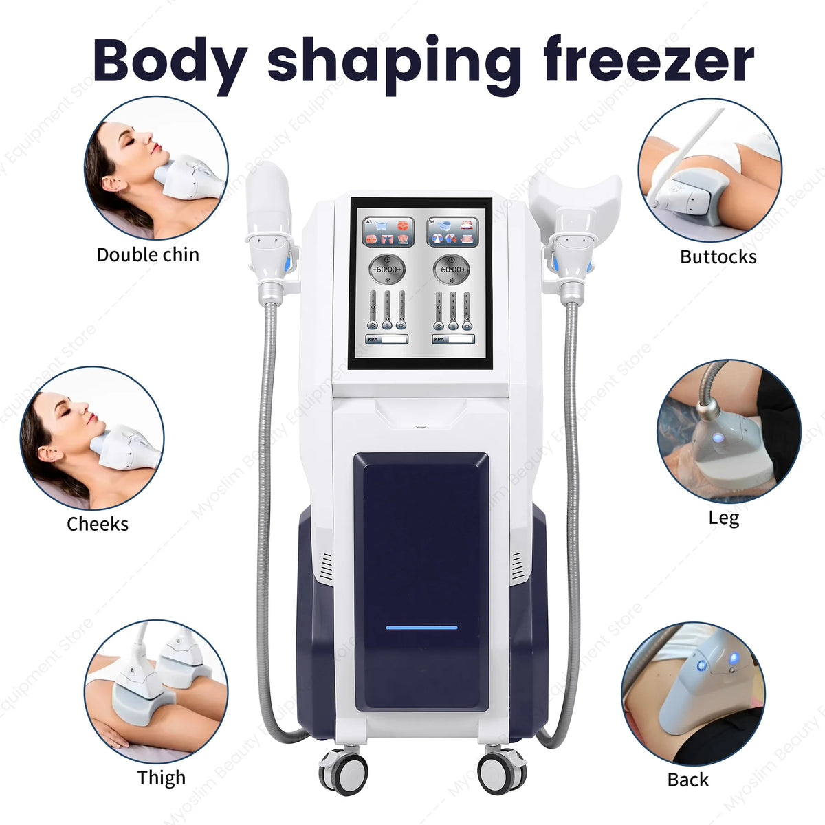 EMS RF Vacuum Inner Ball Roller 360 Degree Rolling Cellulite Massage Weights Loss Machine Body Muscle Body Slimming Fat Removal