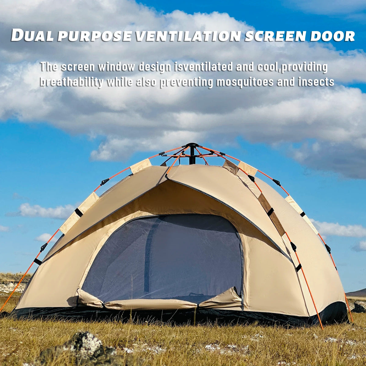 Pakicetus Automatic Pop Up Camping Tent