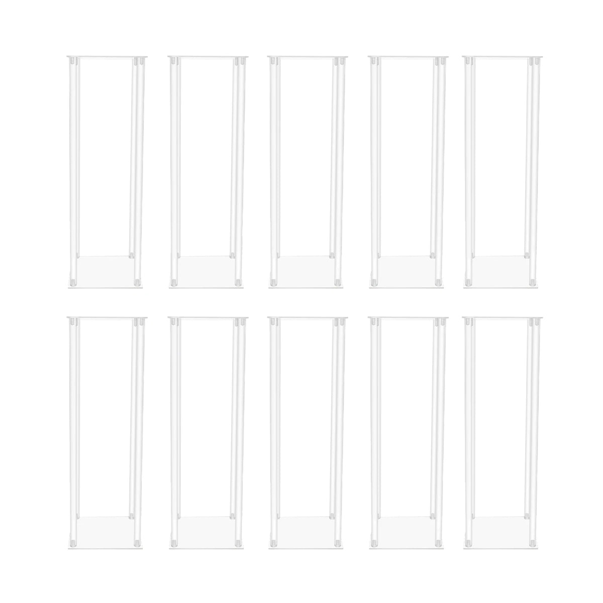 Geometric Acrylic Wedding Flower Centerpiece Stands