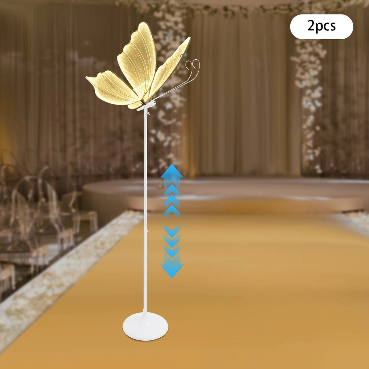Creative Butterfly Led Floor Lamp For Home