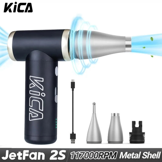 KICA JetFan 2S Rechargeable Portable Air Blower
