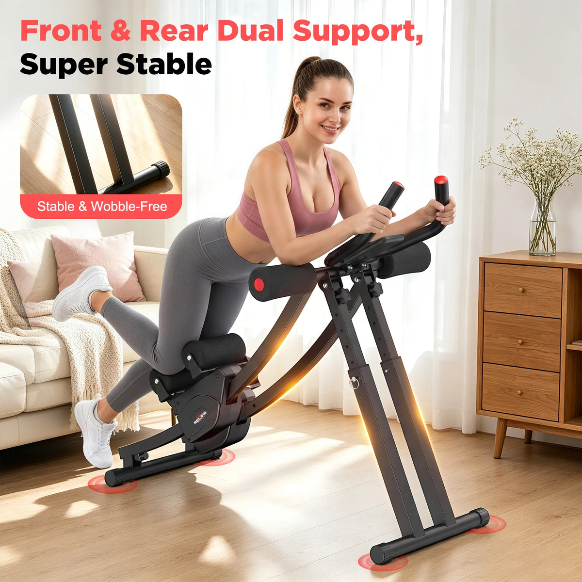 Foldable Dual Split Track Core Trainer