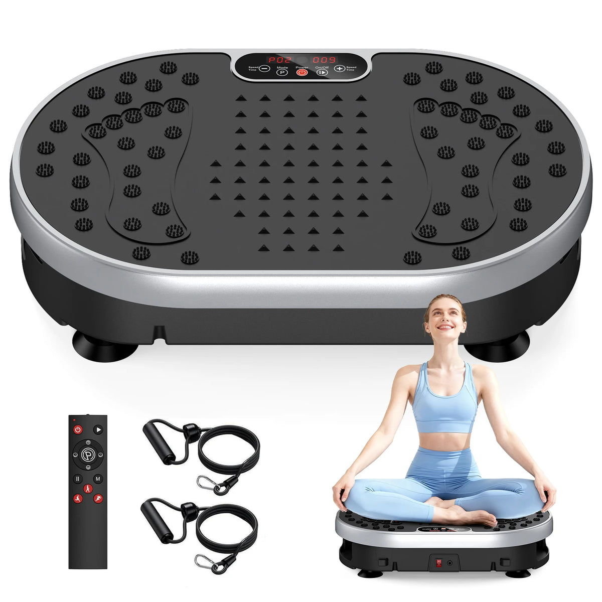 HTM Vibration Plate Exercise Machine 300 Pounds