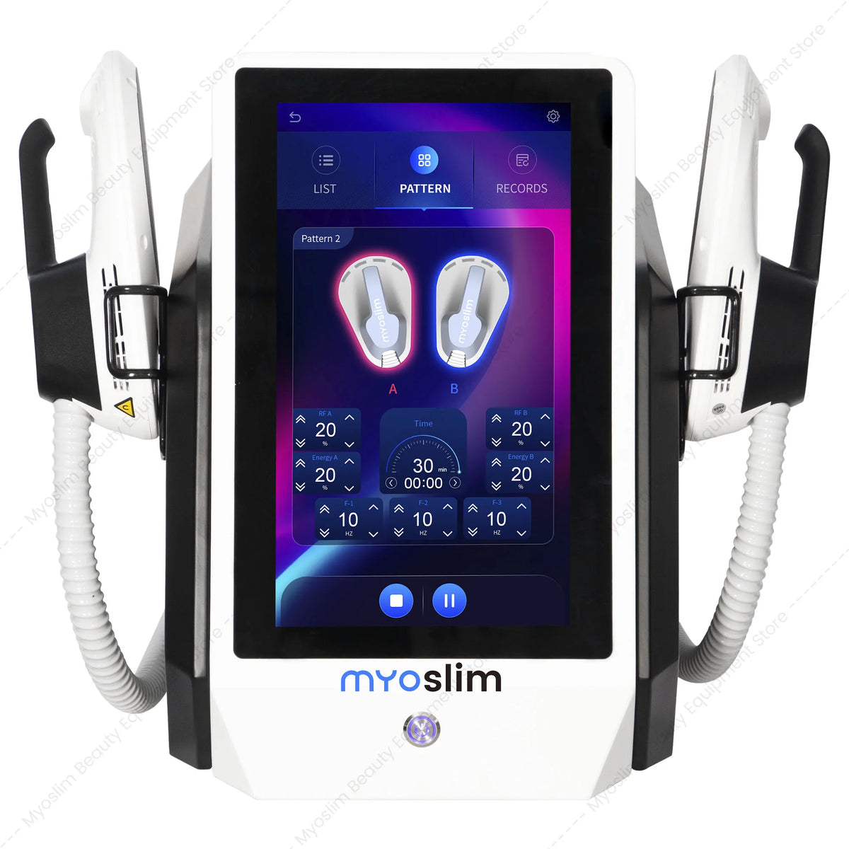 MYOslime EMS Body Sculpting Machine for Slim Muscle Weight Loss Butt Build Body Care Salon Nova Slimming Fitness Equipment