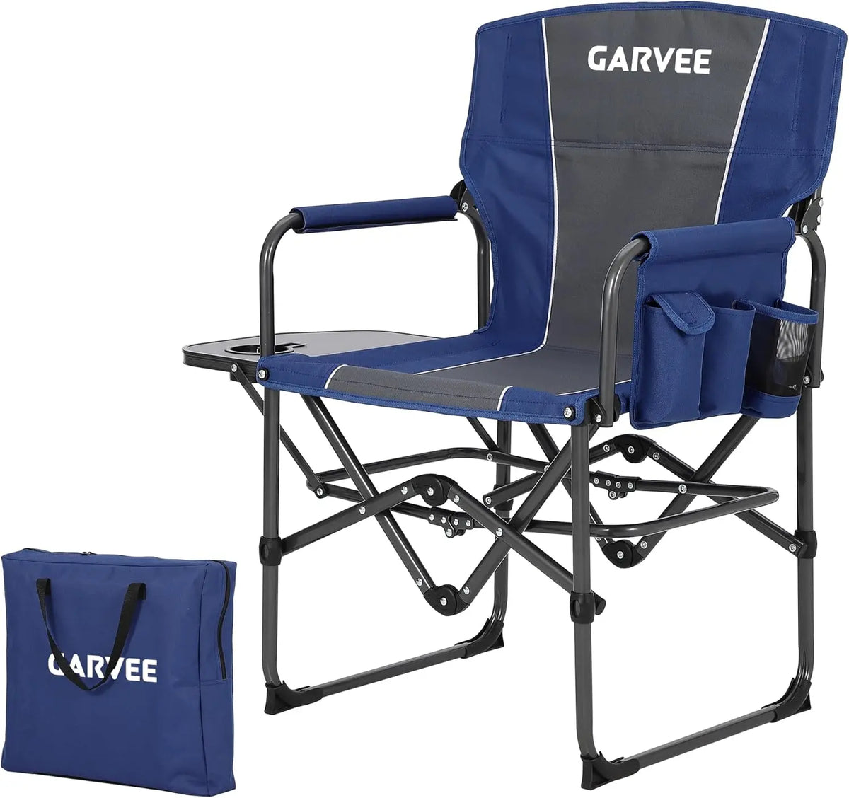 HiMISS Heavy Duty Folding Director Camping Chair