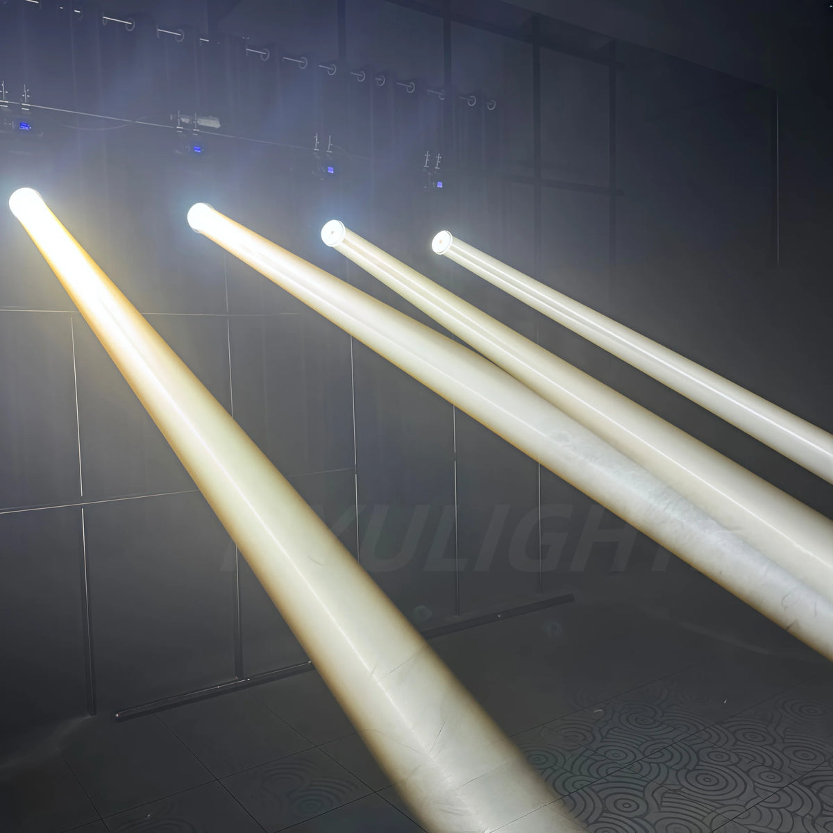 300W Mini BEAM With Halo Effect Moving Head Light 14R Beam Wah Zoom Sharpy 19Channels 48 Rotating Prisms DMX Stage DJ Lights