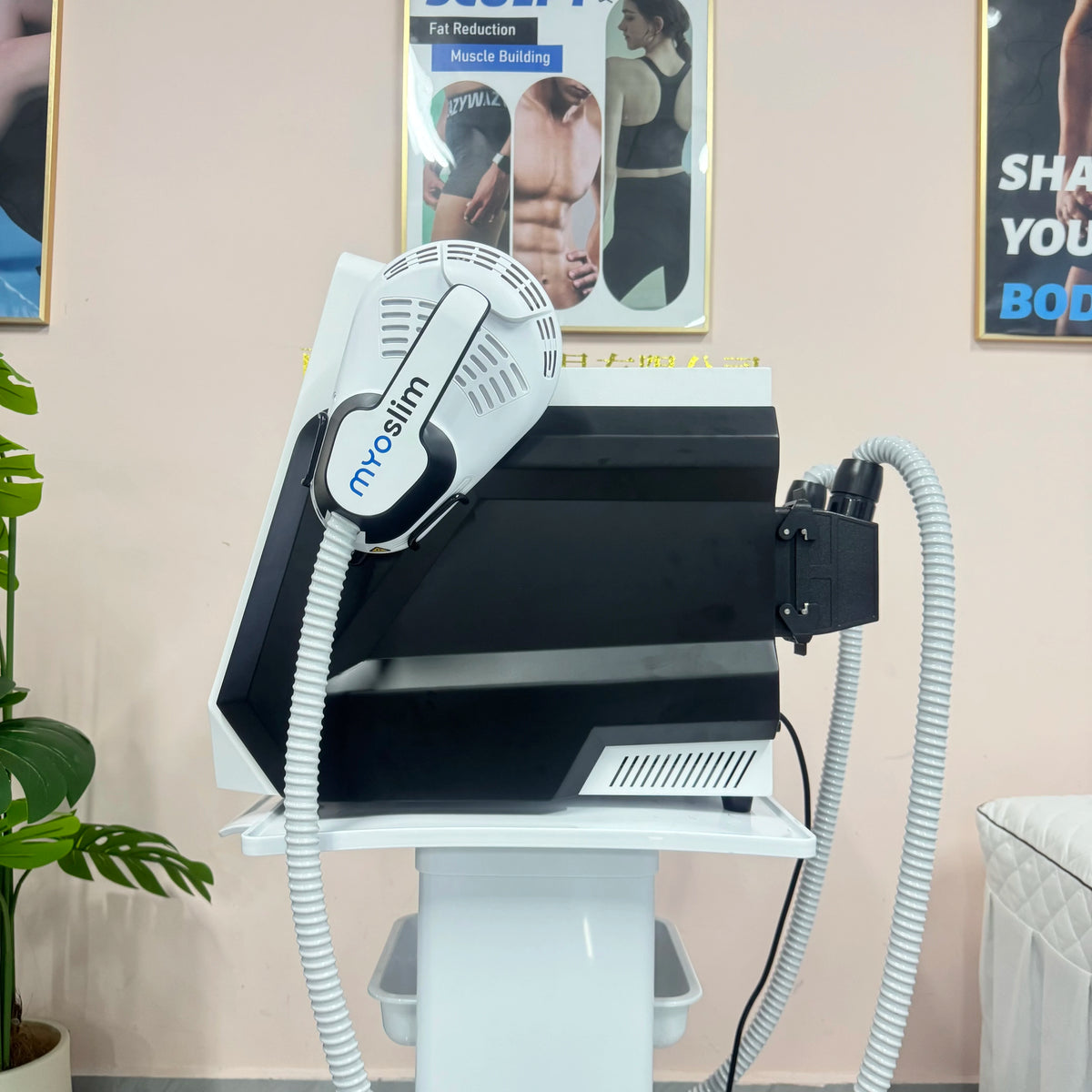 MYOslime EMS Body Sculpting Machine for Slim Muscle Weight Loss Butt Build Body Care Salon Nova Slimming Fitness Equipment