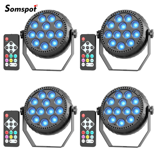 Somspot Led Par Stage Light With Dmx Remote