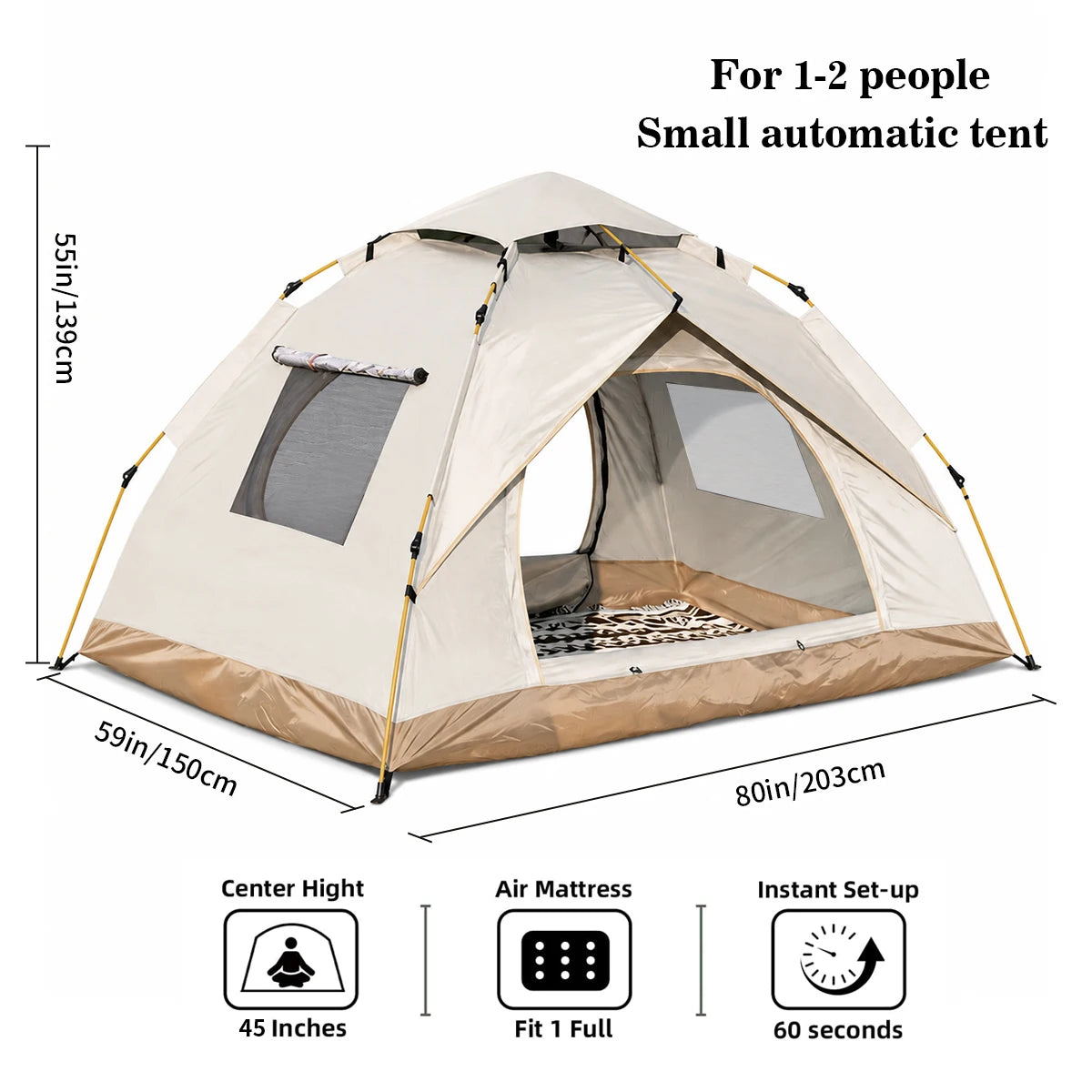 Tribenest Automatic Outdoor Camping Tent