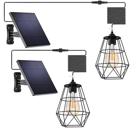 Intelamp Waterproof Solar Pendant Lights