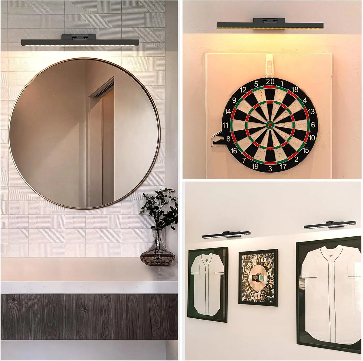 PRTILOUD Wireless Dimmable Picture Light With Remote