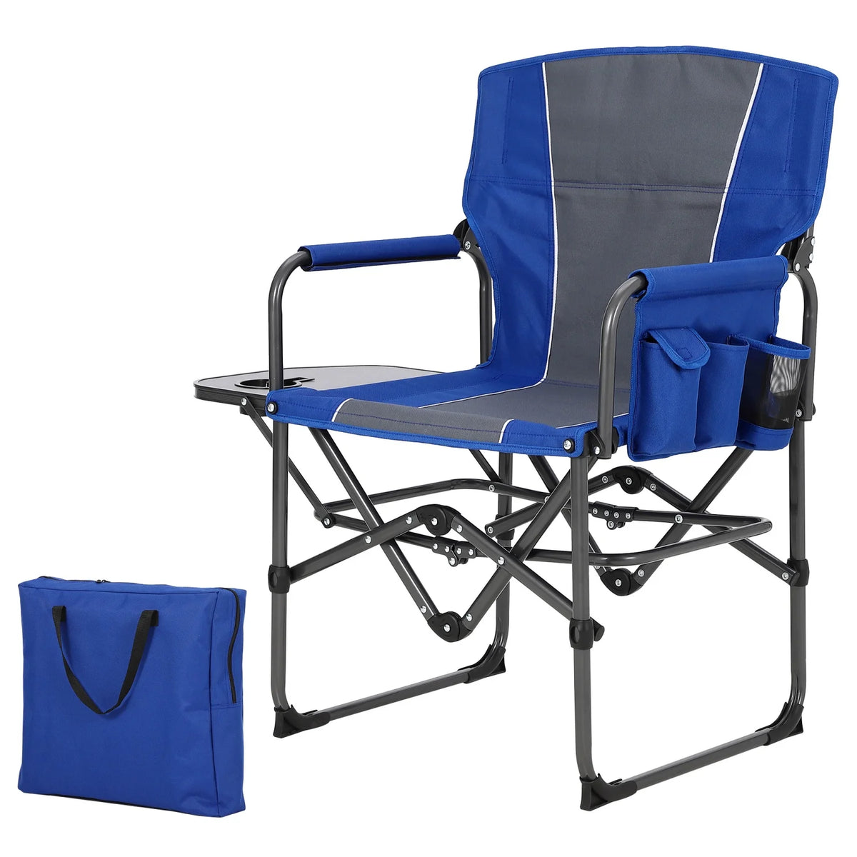 HiMISS Heavy Duty Folding Director Camping Chair