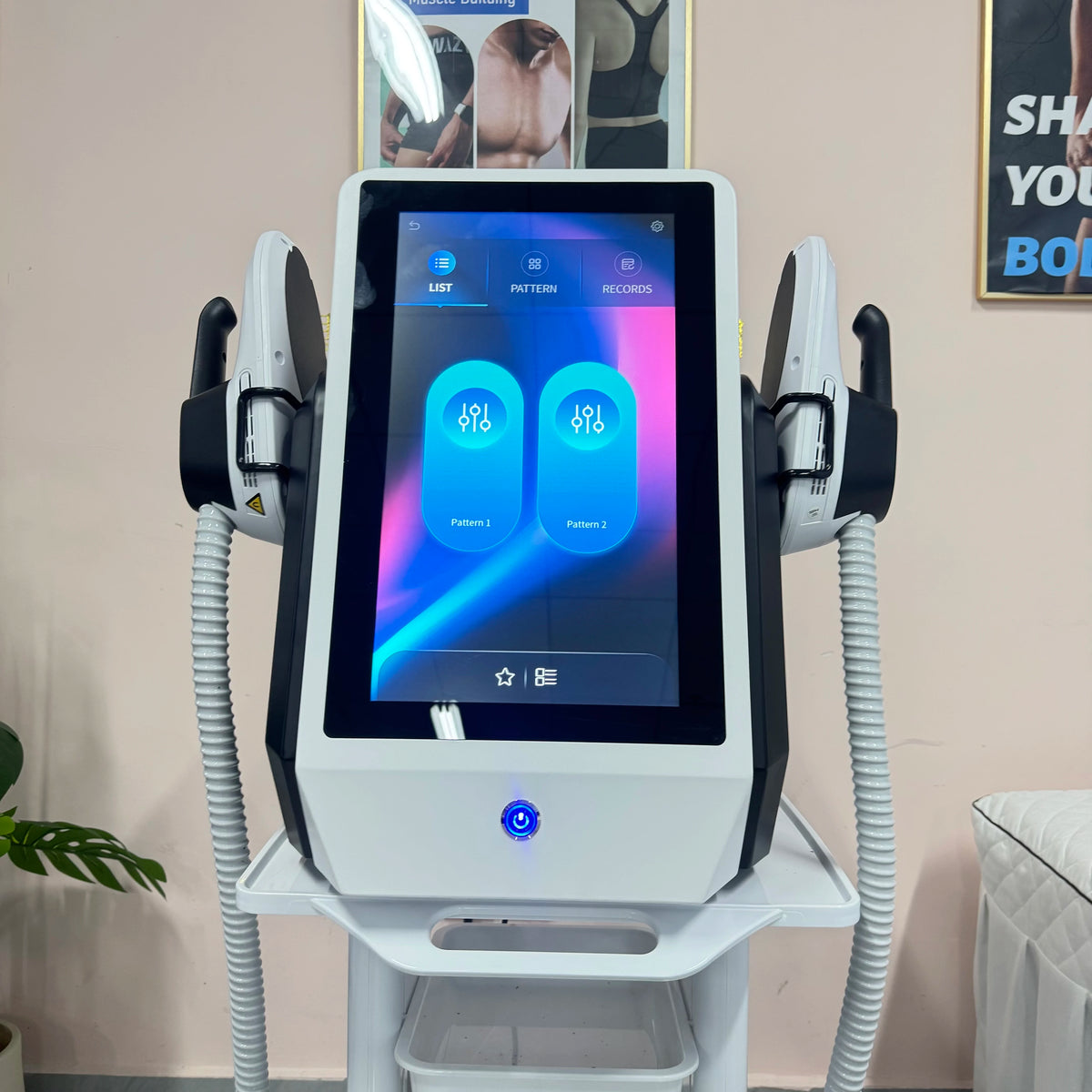 MYOslime EMS Body Sculpting Machine for Slim Muscle Weight Loss Butt Build Body Care Salon Nova Slimming Fitness Equipment