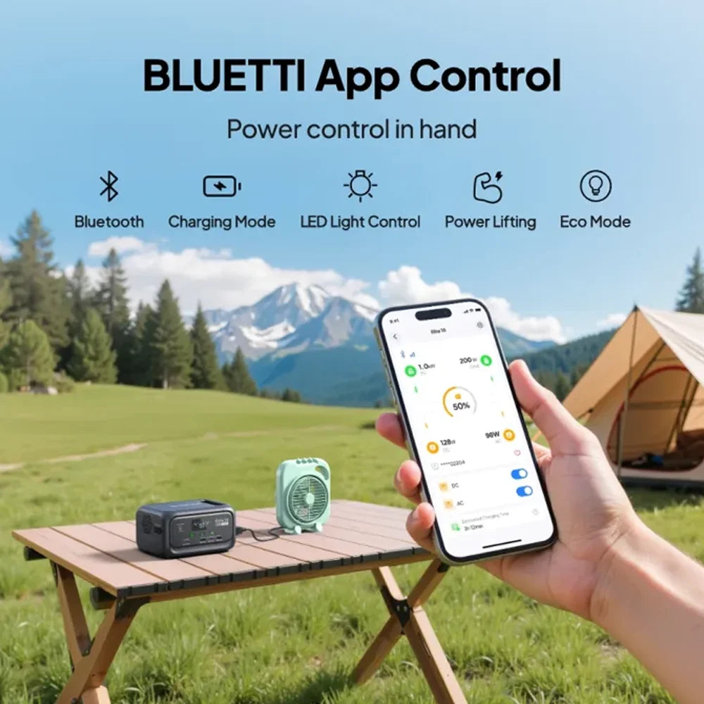 Bluetti Elite 10 128Wh LiFePo4 Mini Power Station