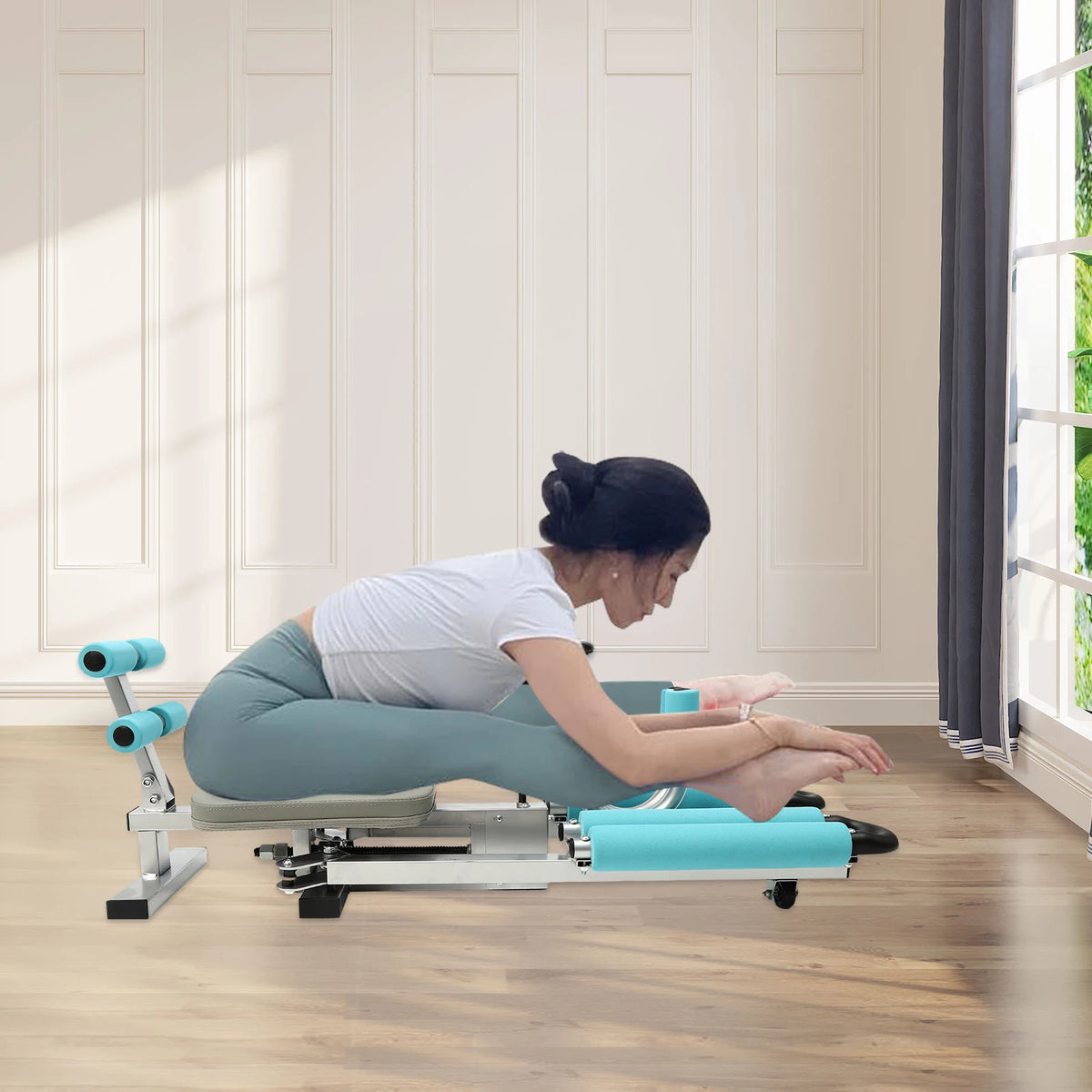 Adjustable Leg Stretcher Machine For Flexibility Training