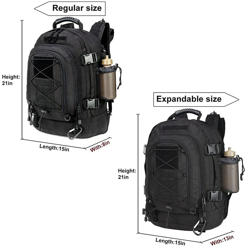 LQARMY Military Tactical Backpack Molle Rucksack