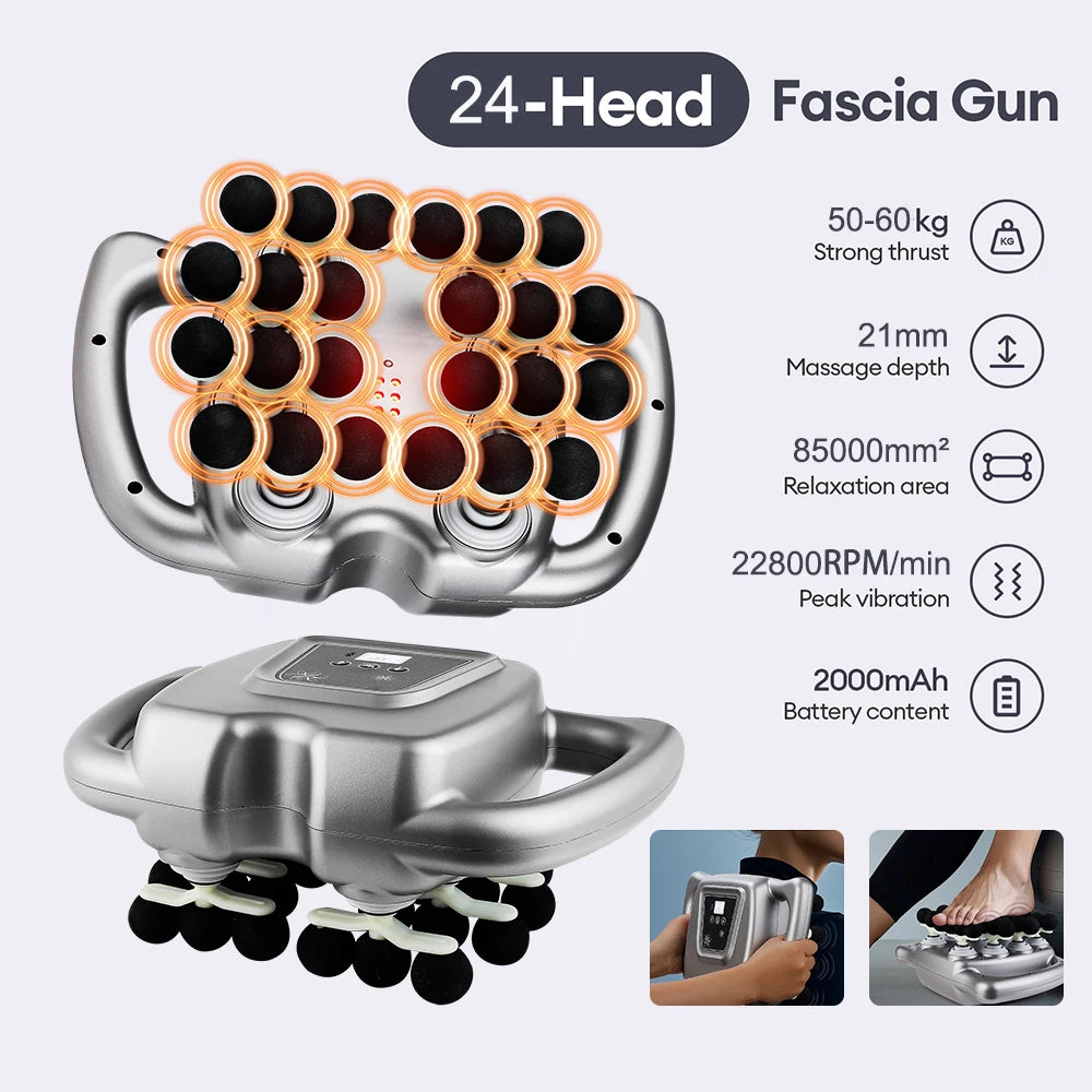 Foreverlily Body Vibration Massage Gun