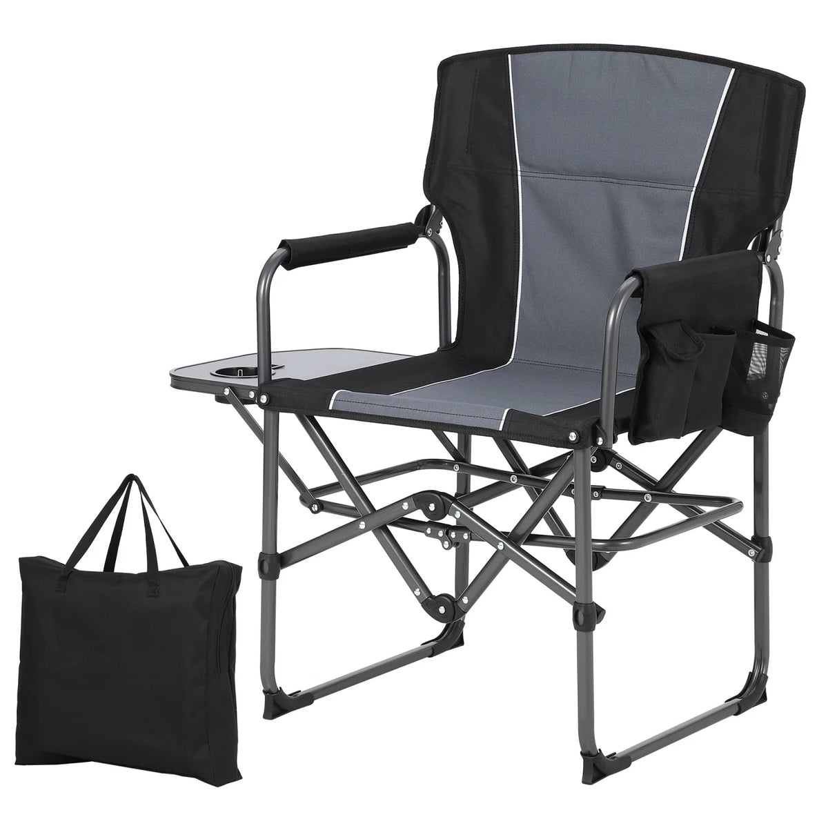 HiMISS Heavy Duty Folding Director Camping Chair