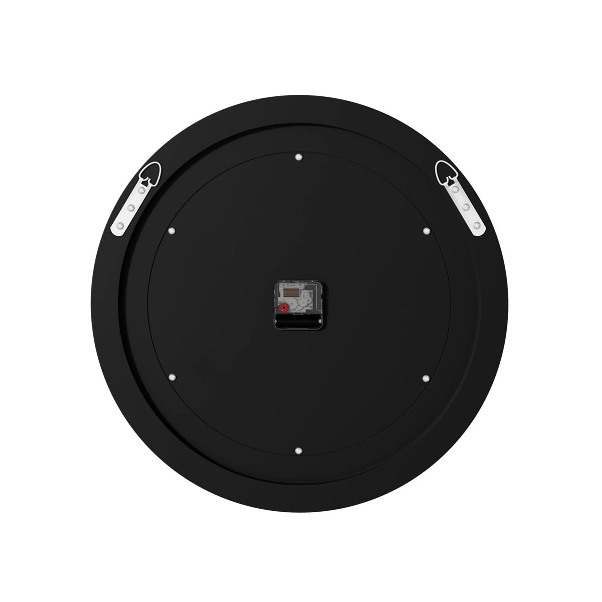 Decorative Mirror Wall Clock With Alarm And Mute Speaker
