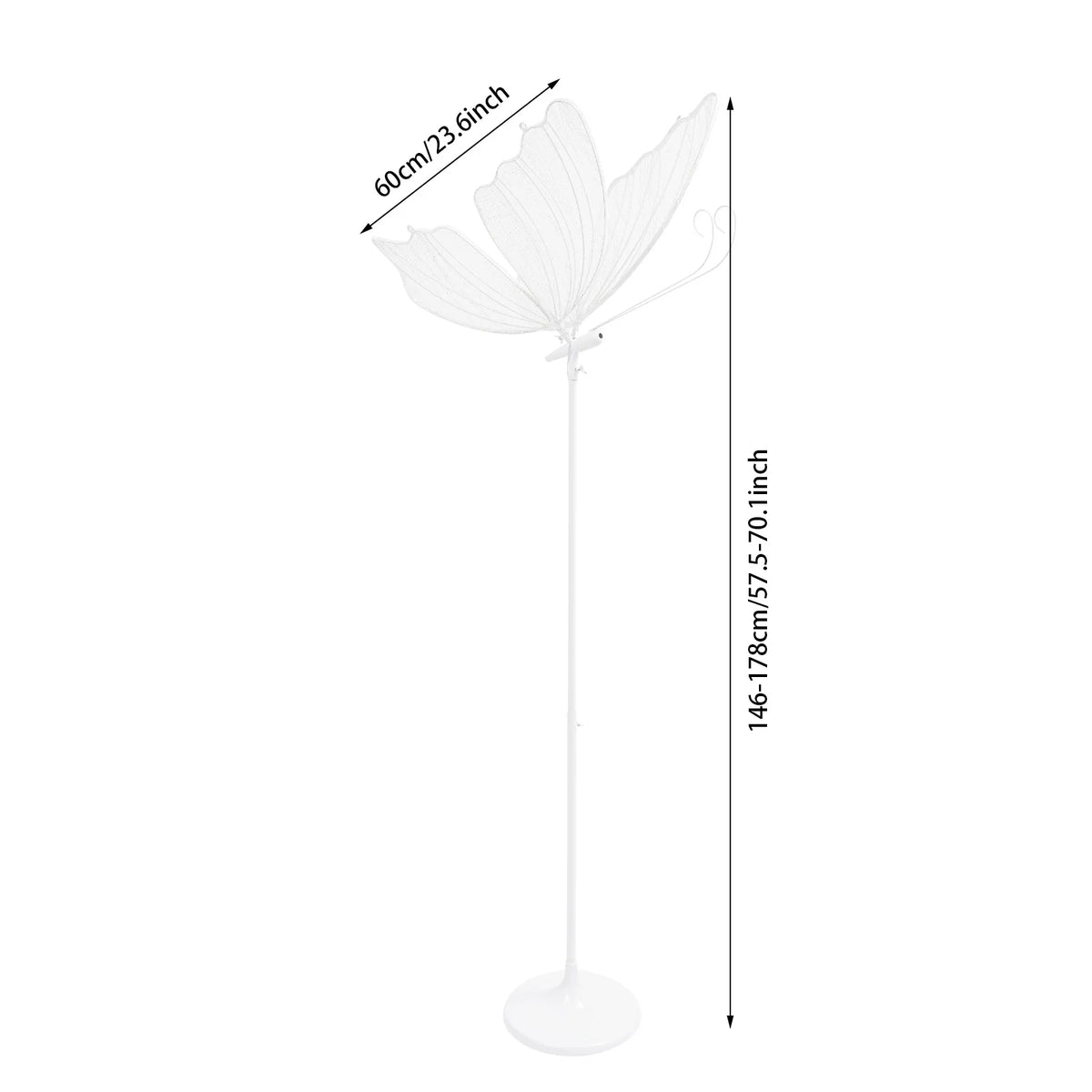 Creative Butterfly Led Floor Lamp For Home