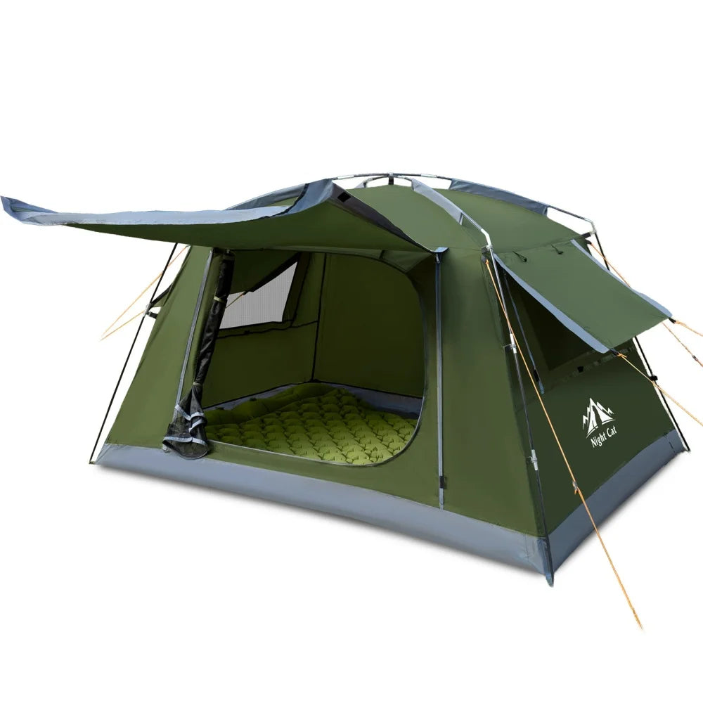 Night Cat Waterproof Dual Layer Camping Tent