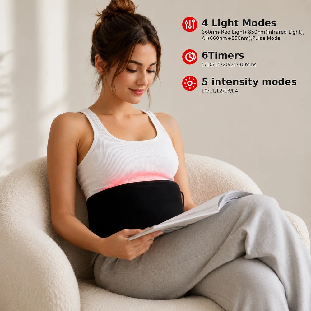 Red Light Therapy Belt For Muscle Relaxation