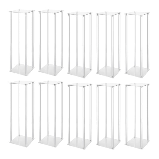 Geometric Acrylic Wedding Flower Centerpiece Stands