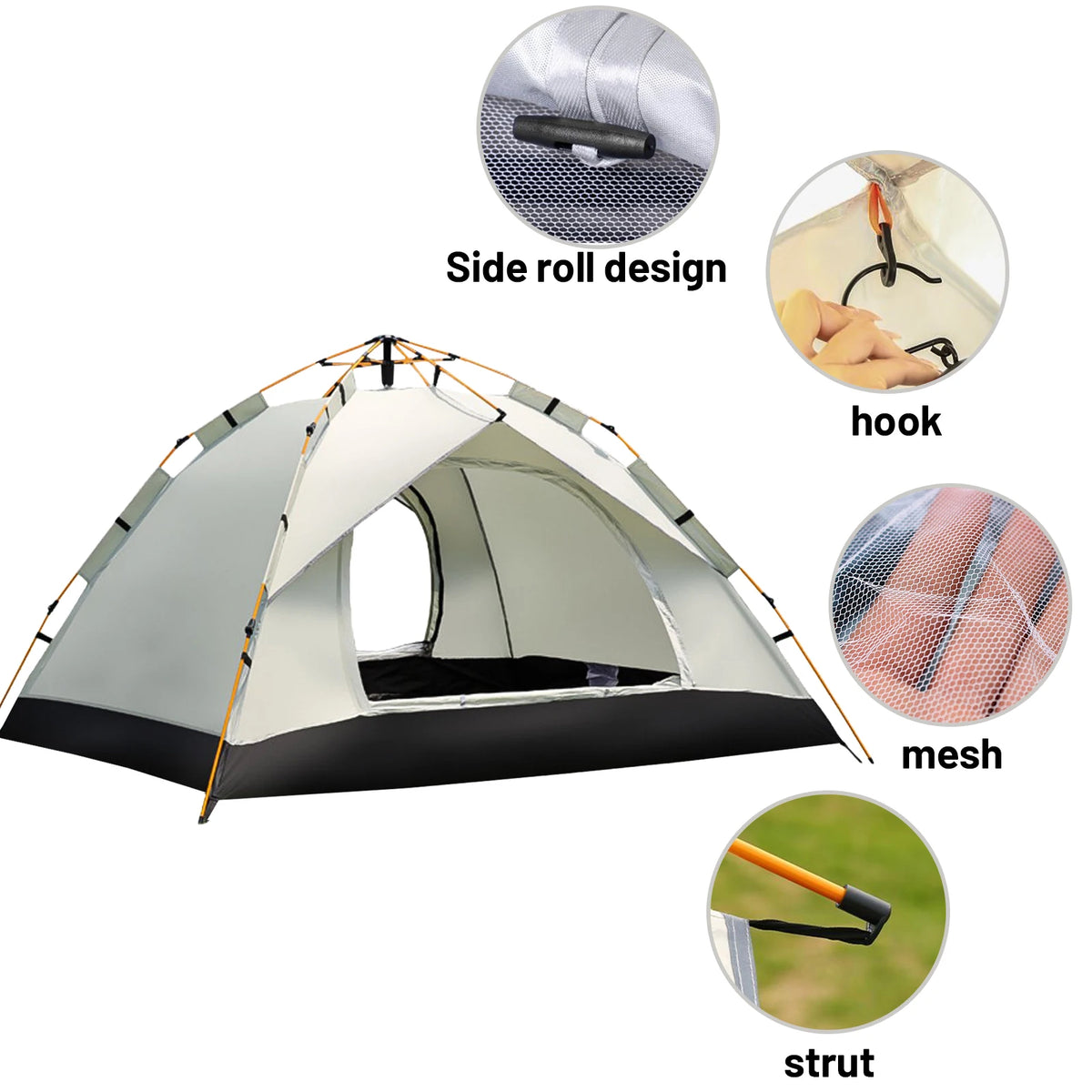 Pakicetus Instant Pop Up Camping And Travel Tent