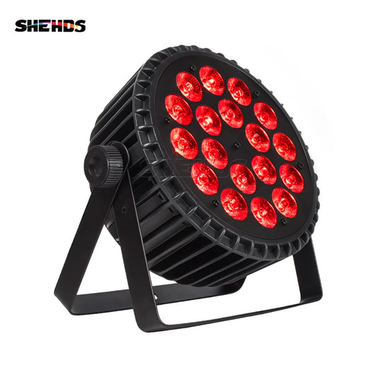 SHEHDS Professional LED Flat Par Stage Lights