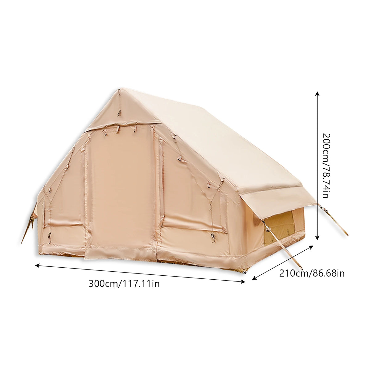 Pakicetus Waterproof Inflatable Camping Tent