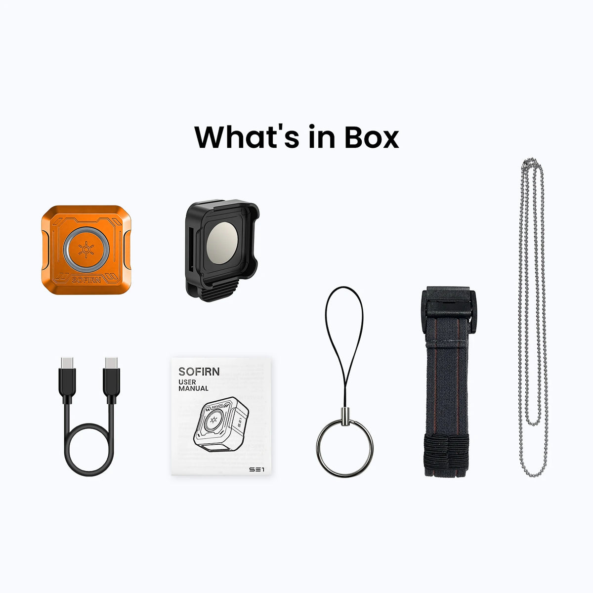 Sofirn SE1 Pocket Flashlight With RGB Signal Ring