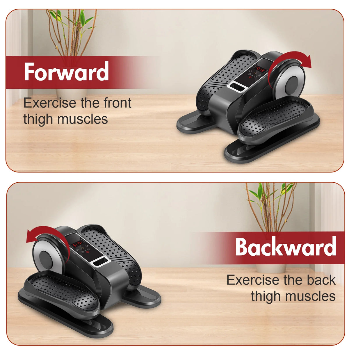 Gamewiu Under Desk Elliptical Exerciser With Remote