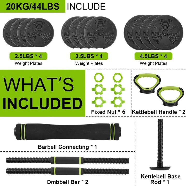 Twister Ck Adjustable Dumbbell Set With Connector