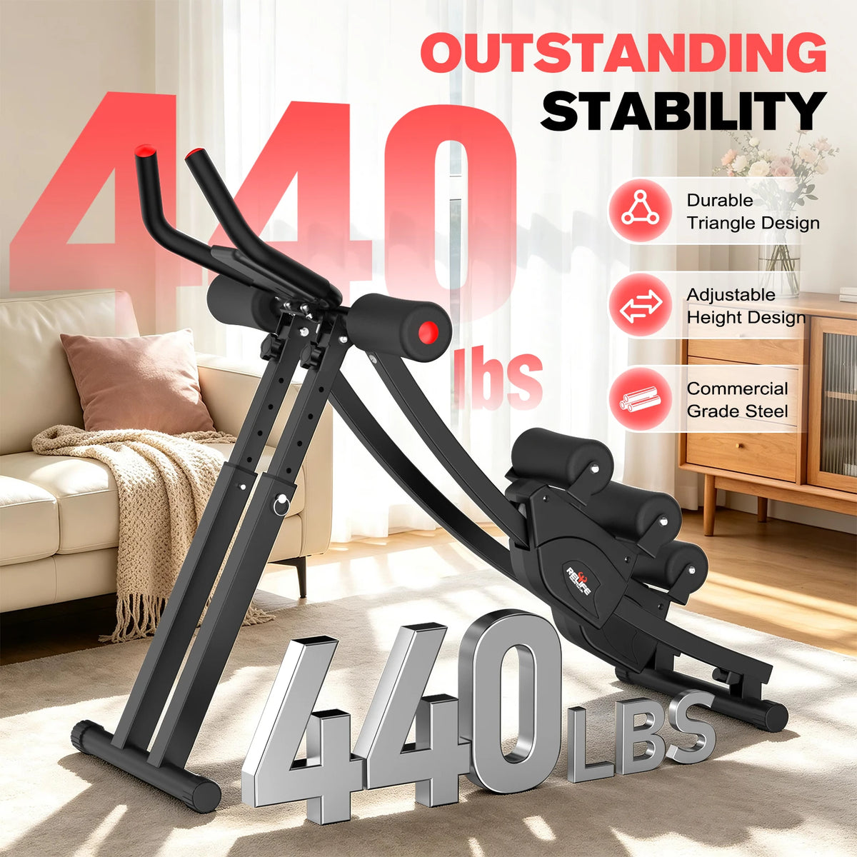 Foldable Dual Split Track Core Trainer