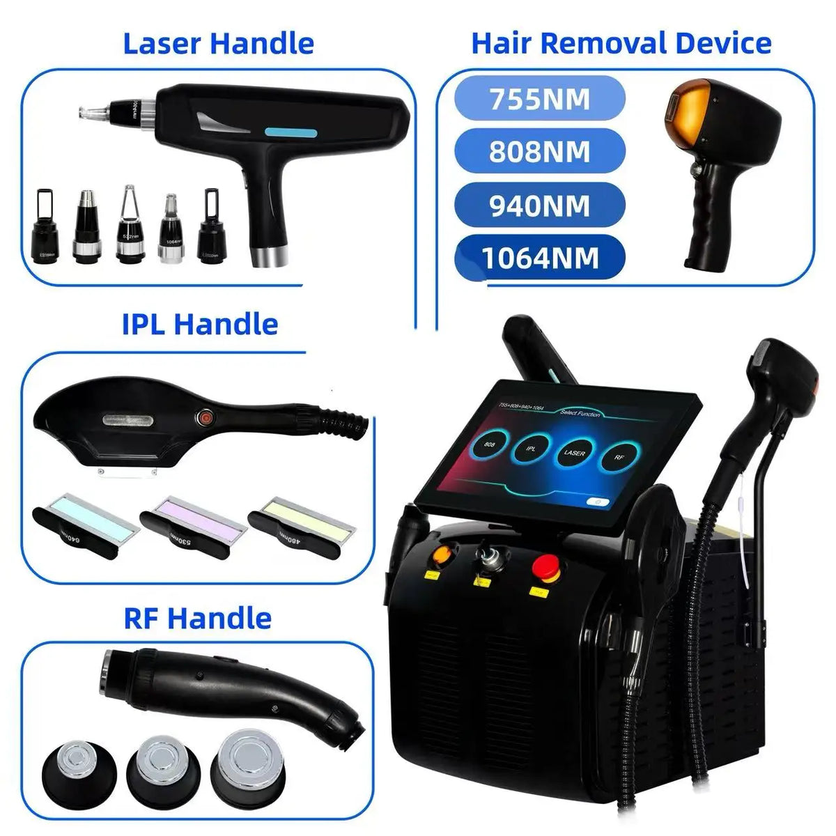 Myoslim Diode Pico DPL RF Beauty Machine